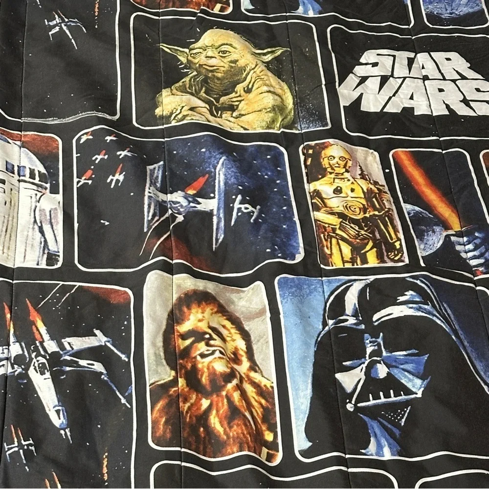 Star Wars Empire Strikes Back Vintage Comforter Twin/ Full 76 x 86 by Jay Franco